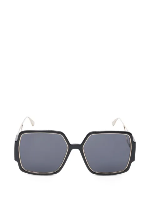 Christian Dior Pre-Owned 2010s geometric-frame sunglasses