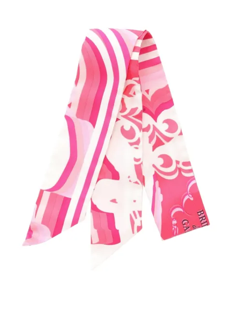 Hermès Pre-Owned ribbon shadow scarf
