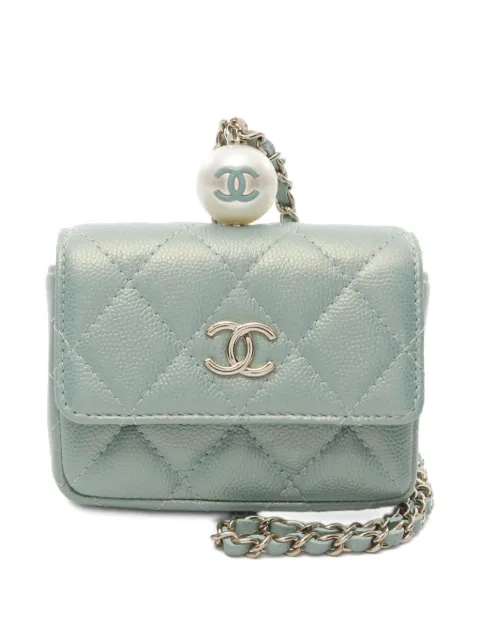 CHANEL Pre-Owned 2021-2022 chain flap coin purse