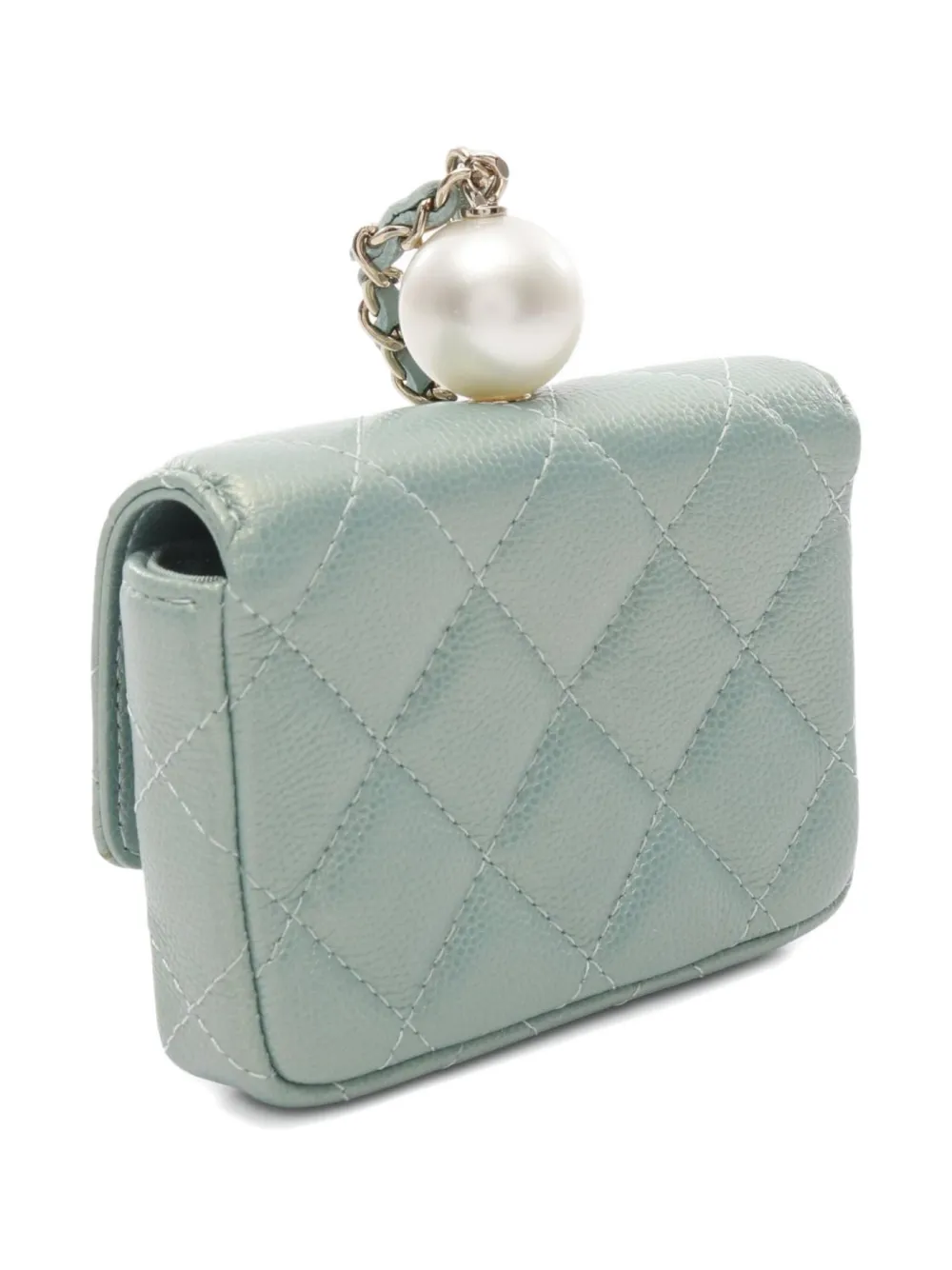 CHANEL Pre-Owned 2021-2022 chain flap coin purse | Image 2