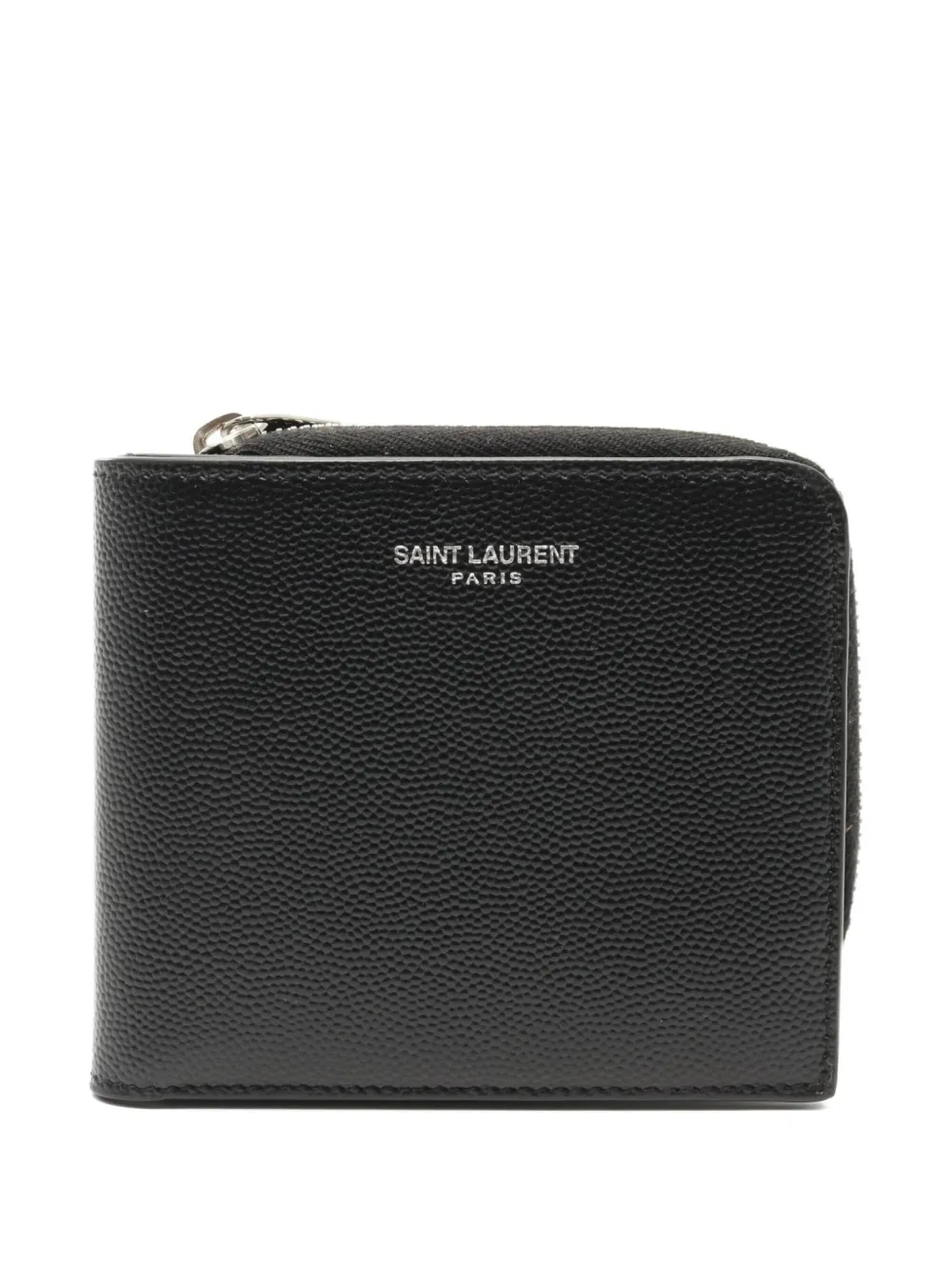Saint Laurent Pre-Owned 2010s East-West zip wallet | Black | Image 1