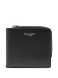 Saint Laurent Pre-Owned 2010s East-West zip wallet - Black