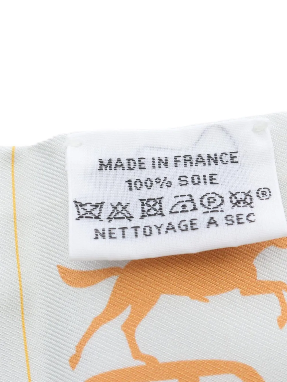 Hermès Pre-Owned 2010s Parade Horse silk scarf | Image 2