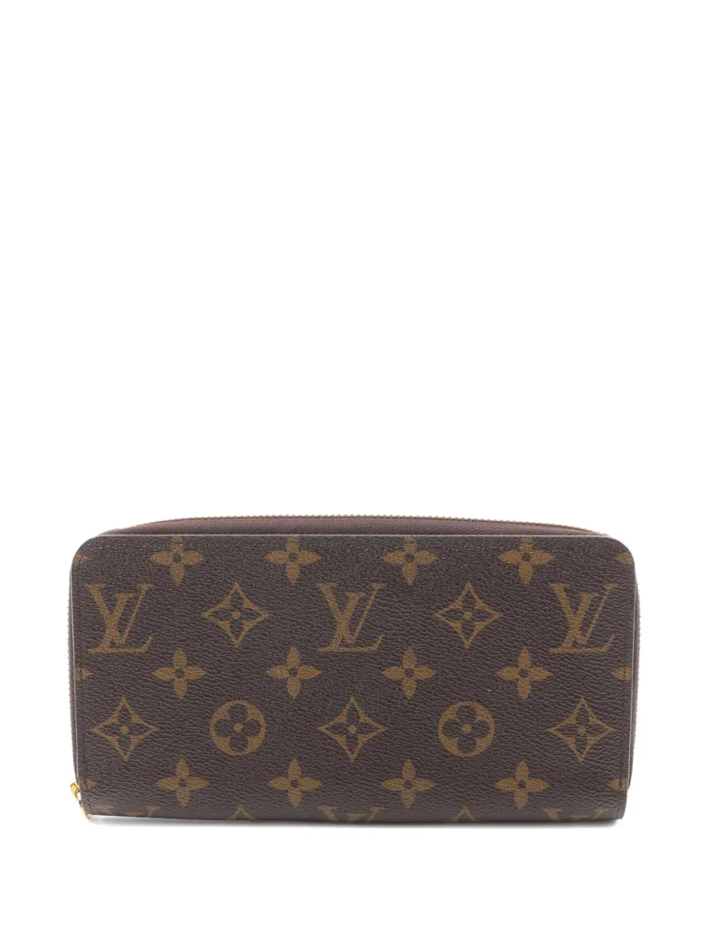 Louis Vuitton Pre-Owned 2017 モノグラム ファスナー財布 - ブラウン Louis Vuitton Pre-Owned 2017 モノグラム ファスナー財布 - ブラウン