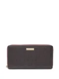 Gucci Pre-Owned 2000s zip-around leather wallet - Brown