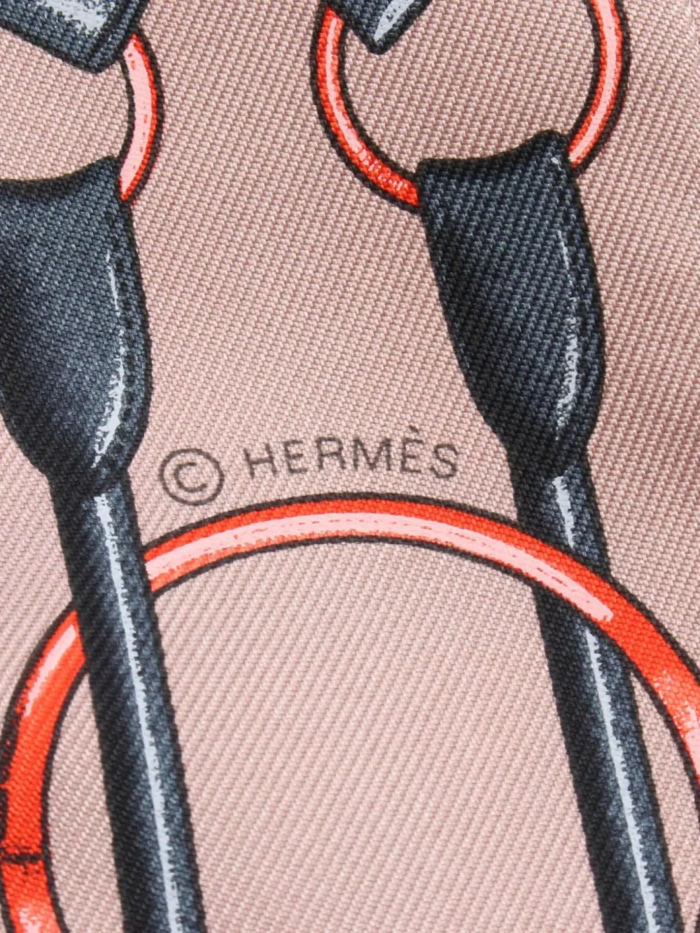 Hermès Pre-Owned 2020s Jumping bandeau scarf | Image 2