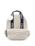 Chloé Pre-Owned 2020s canvas backpack - Neutrals