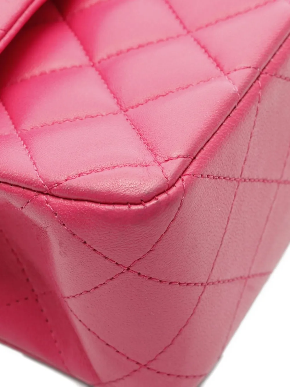 Pre-owned Chanel 2014 Classic Flap Shoulder Bag In Pink
