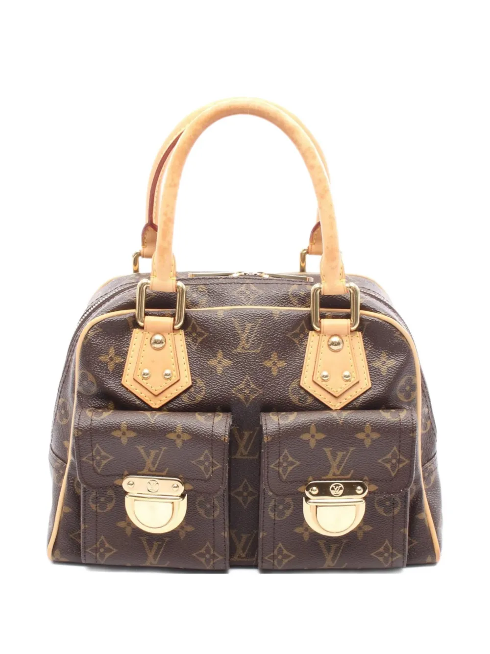 Louis Vuitton Pre-Owned 2005 Manhattan PM handbag - ブラウン Louis Vuitton Pre-Owned 2005 Manhattan PM handbag - ブラウン
