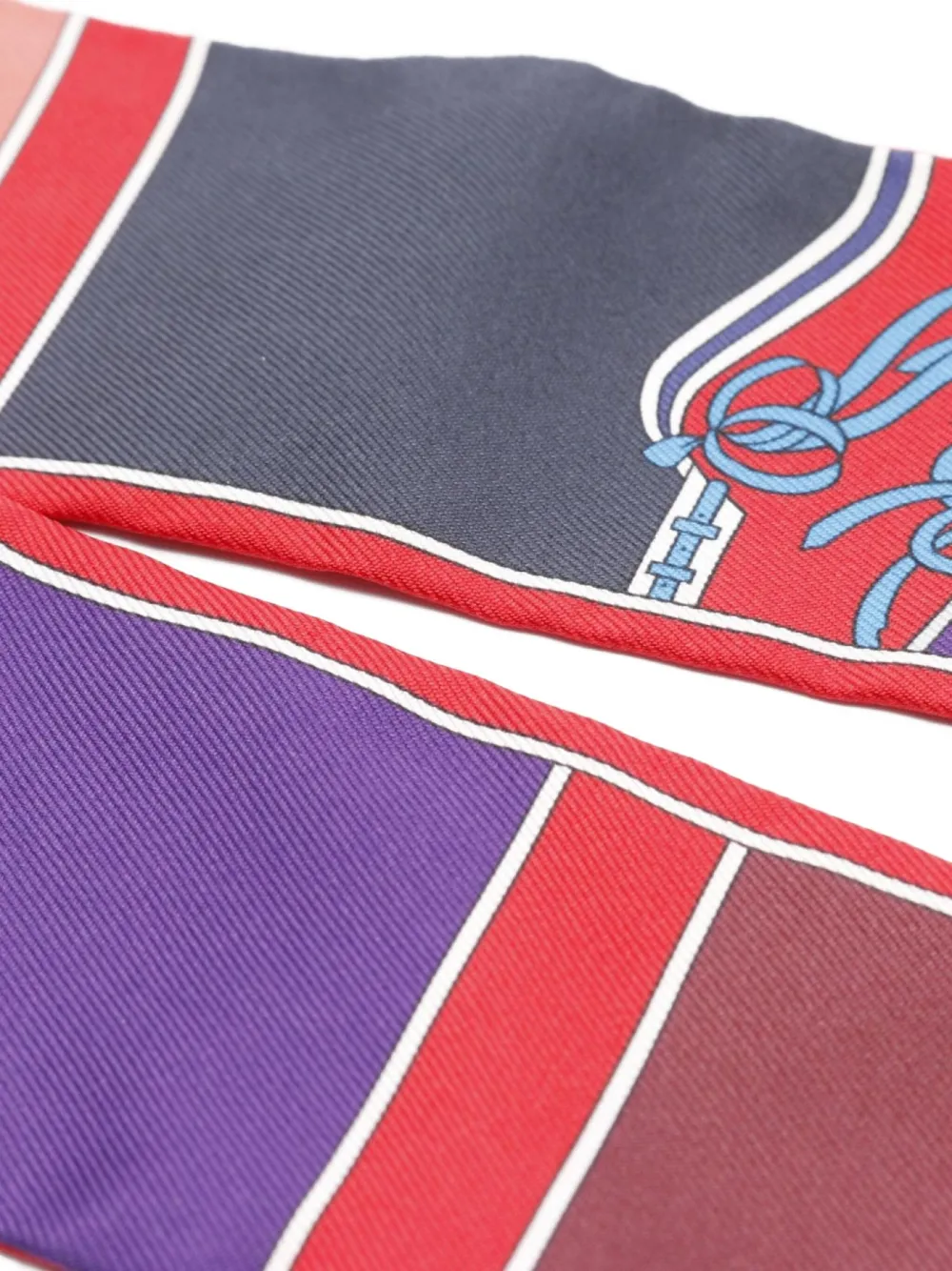 Hermès Pre-Owned 2010s Twilly Camails ribbon scarf | Image 2