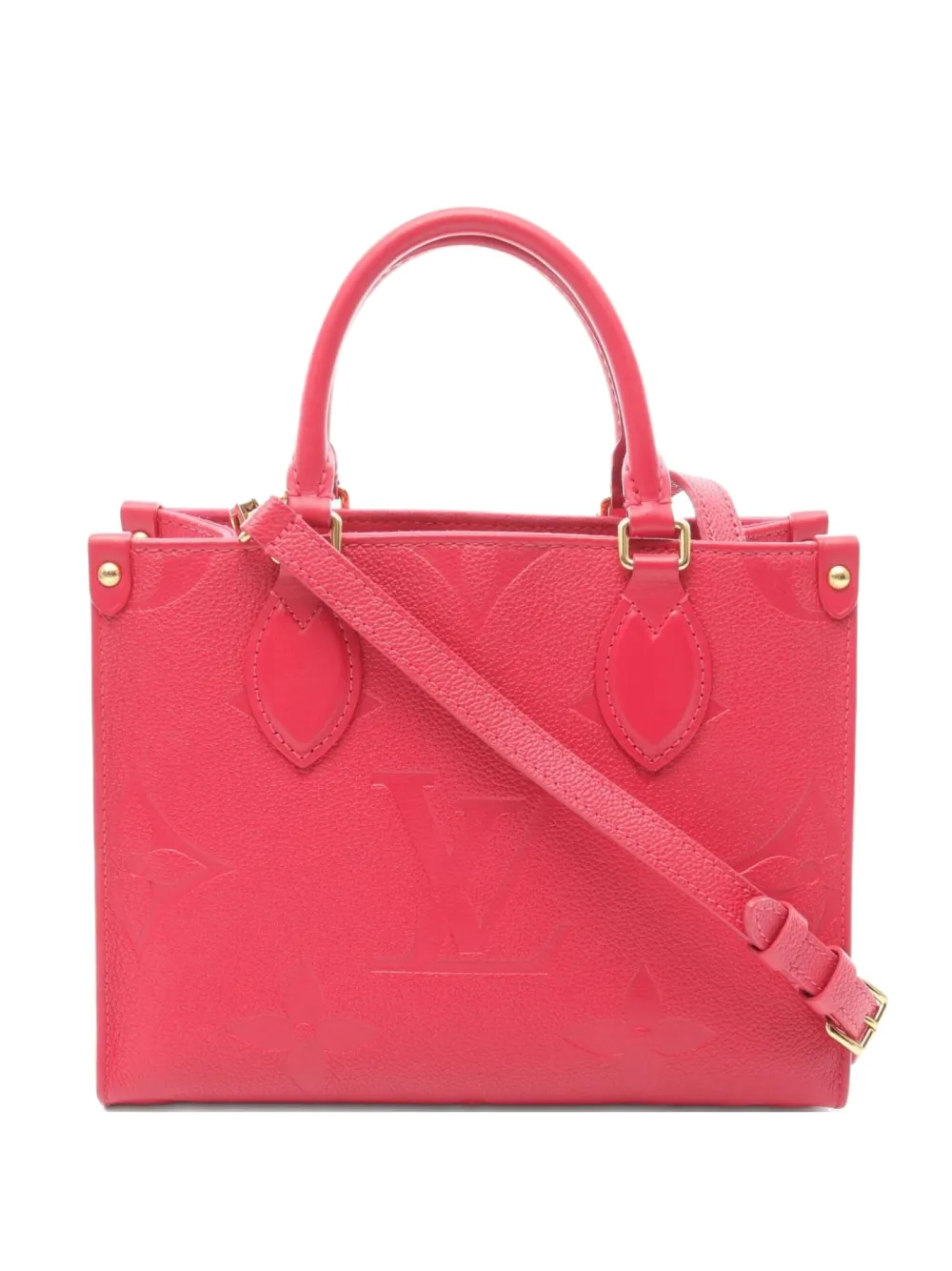 Louis Vuitton Pre-Owned 2020 オン ザ ゴー PM ハンドバッグ - ピンク Louis Vuitton Pre-Owned 2020 オン ザ ゴー PM ハンドバッグ - ピンク
