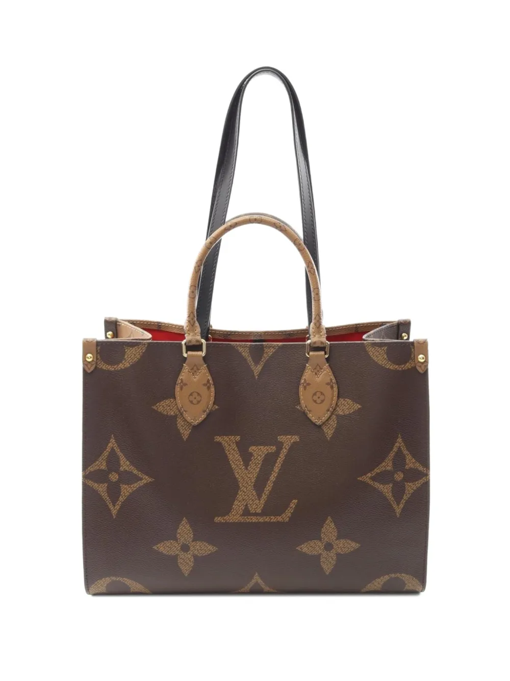 Louis Vuitton Pre-Owned 2020 オン ザ ゴー MM モノグラム ハンドバッグ - ブラウン Louis Vuitton Pre-Owned 2020 オン ザ ゴー MM モノグラム ハンドバッグ - ブラウン