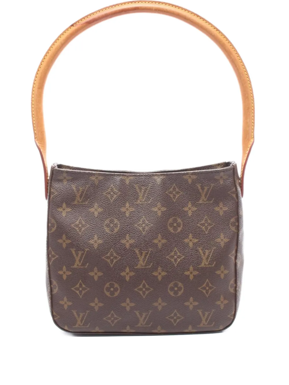 Louis Vuitton Pre-Owned 2001 ルーピング MM モノグラム ショルダーバッグ - ブラウン Louis Vuitton Pre-Owned 2001 ルーピング MM モノグラム ショルダーバッグ - ブラウン