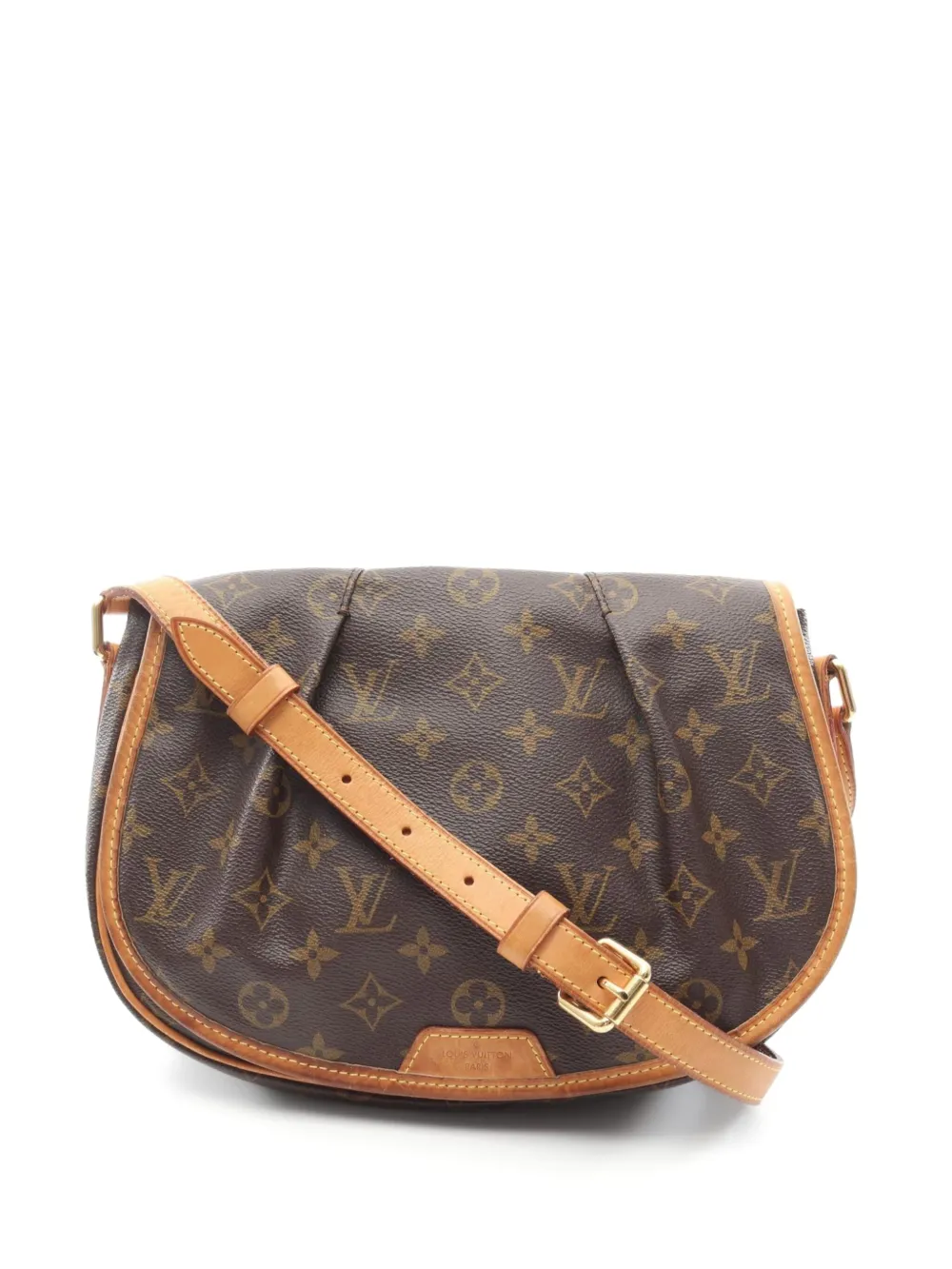 Louis Vuitton Pre-Owned 2013 Menilmontant PM ショルダーバッグ - ブラウン Louis Vuitton Pre-Owned 2013 Menilmontant PM ショルダーバッグ - ブラウン