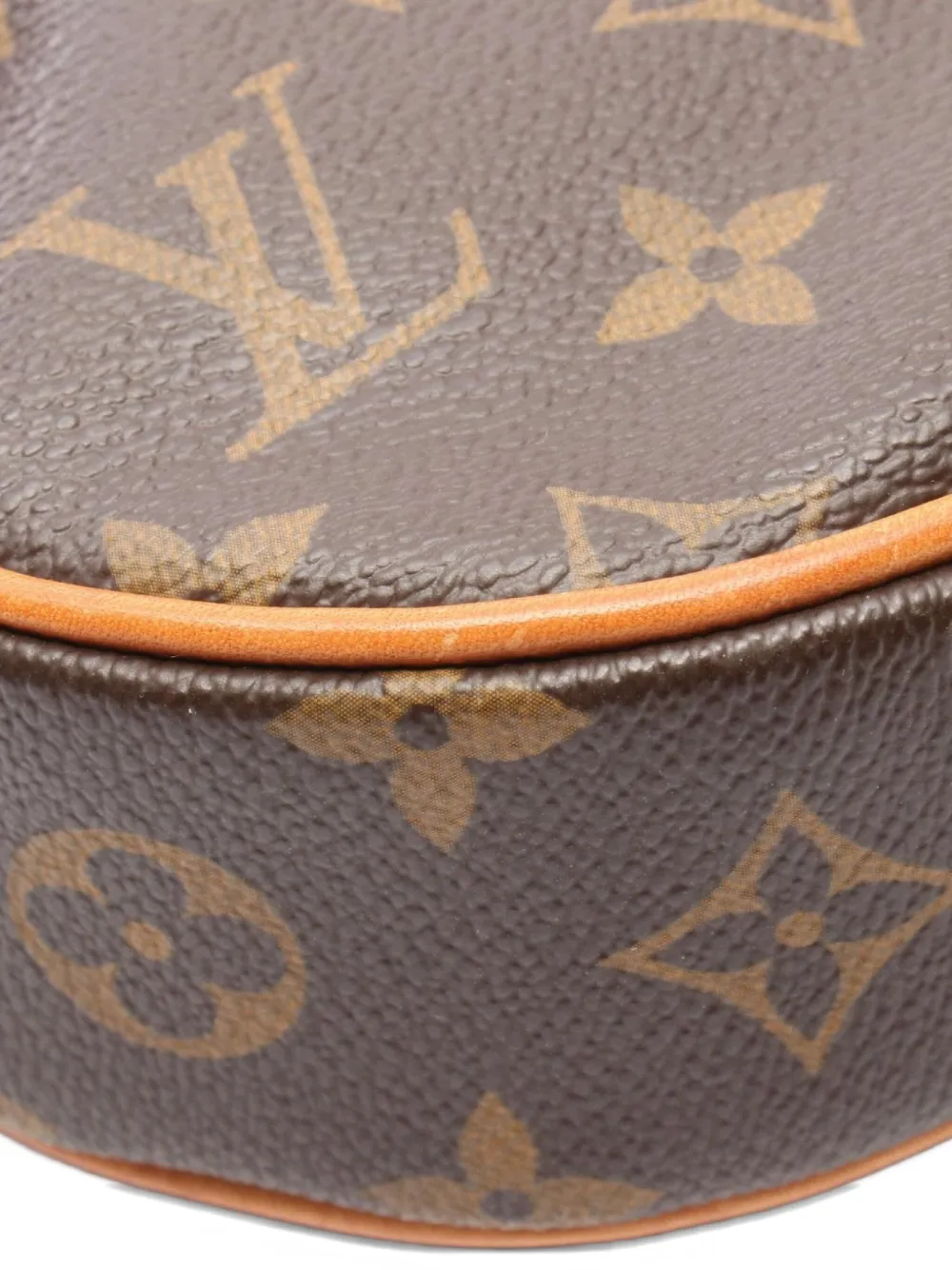 Pre-owned Louis Vuitton 2008 Odeon Mm Shoulder Bag In Brown