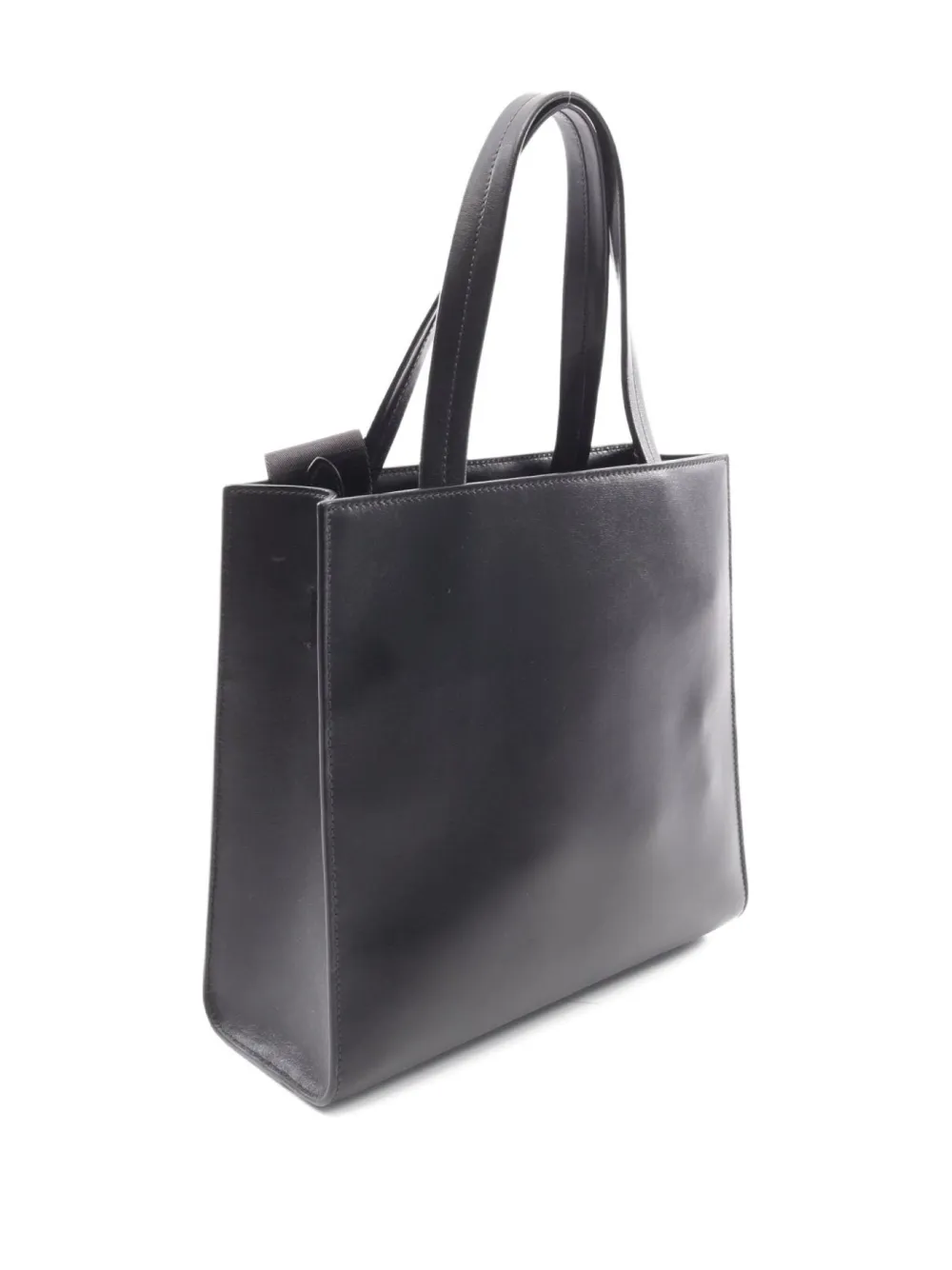 Prada Pre-Owned 2010s triangle-logo leather tote bag | Image 2