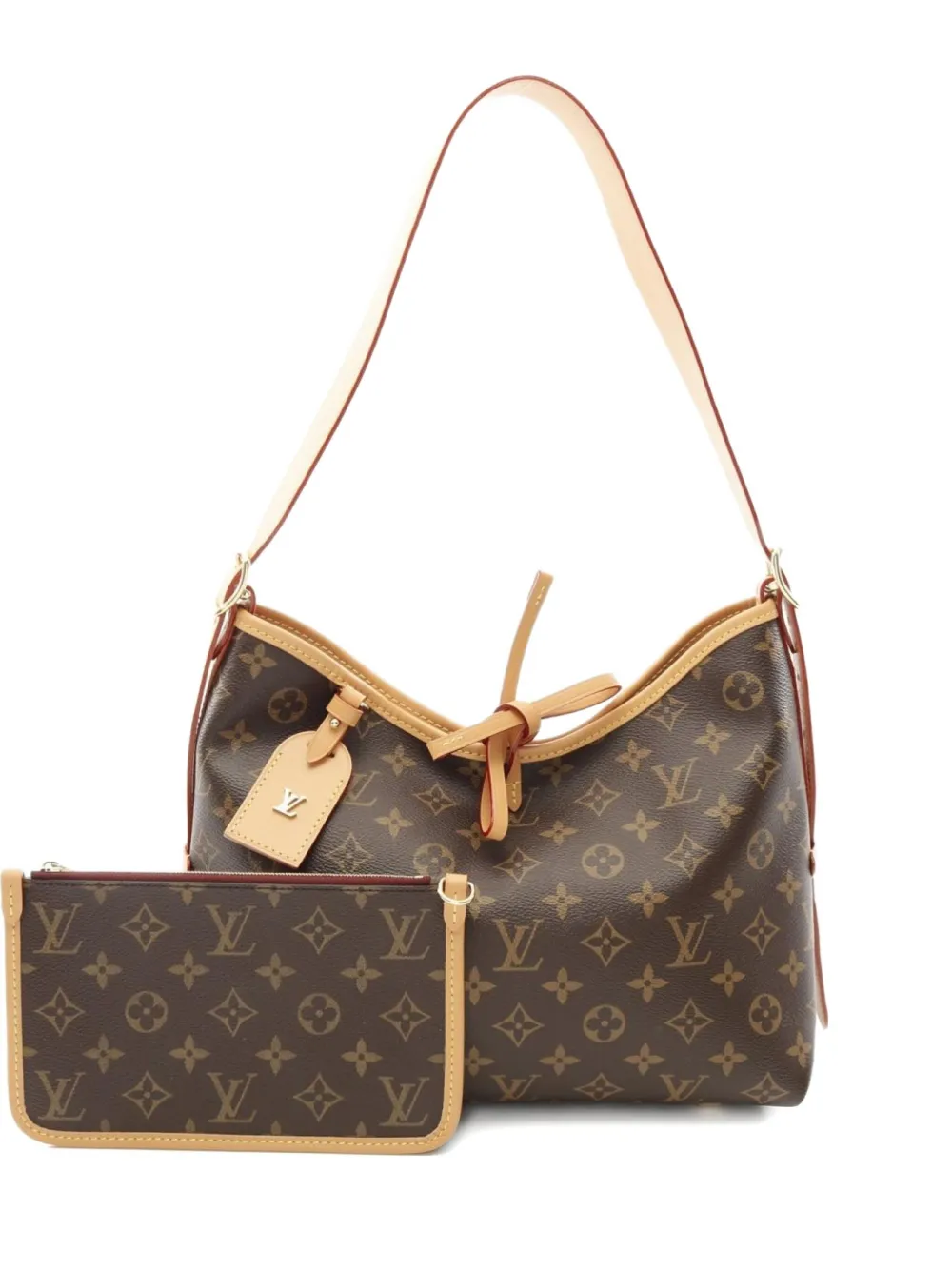 Louis Vuitton Pre-Owned 2010s Carryall PM shoulder bag - ブラウン Louis Vuitton Pre-Owned 2010s Carryall PM shoulder bag - ブラウン