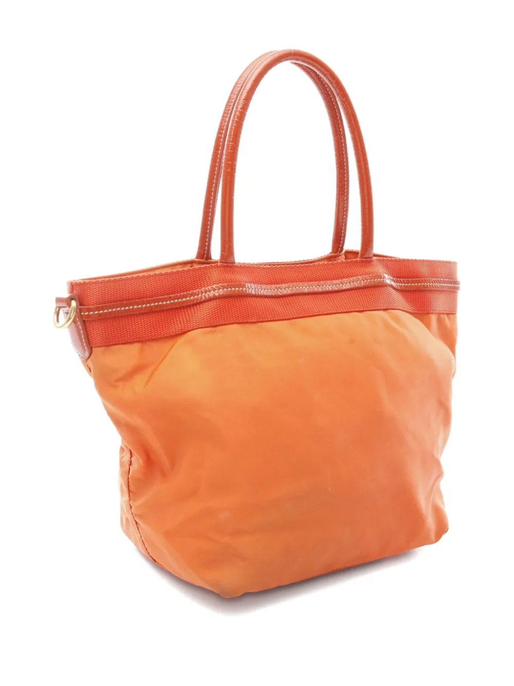 Prada Pre-Owned 2000s jacquard nylon handbag | Image 2