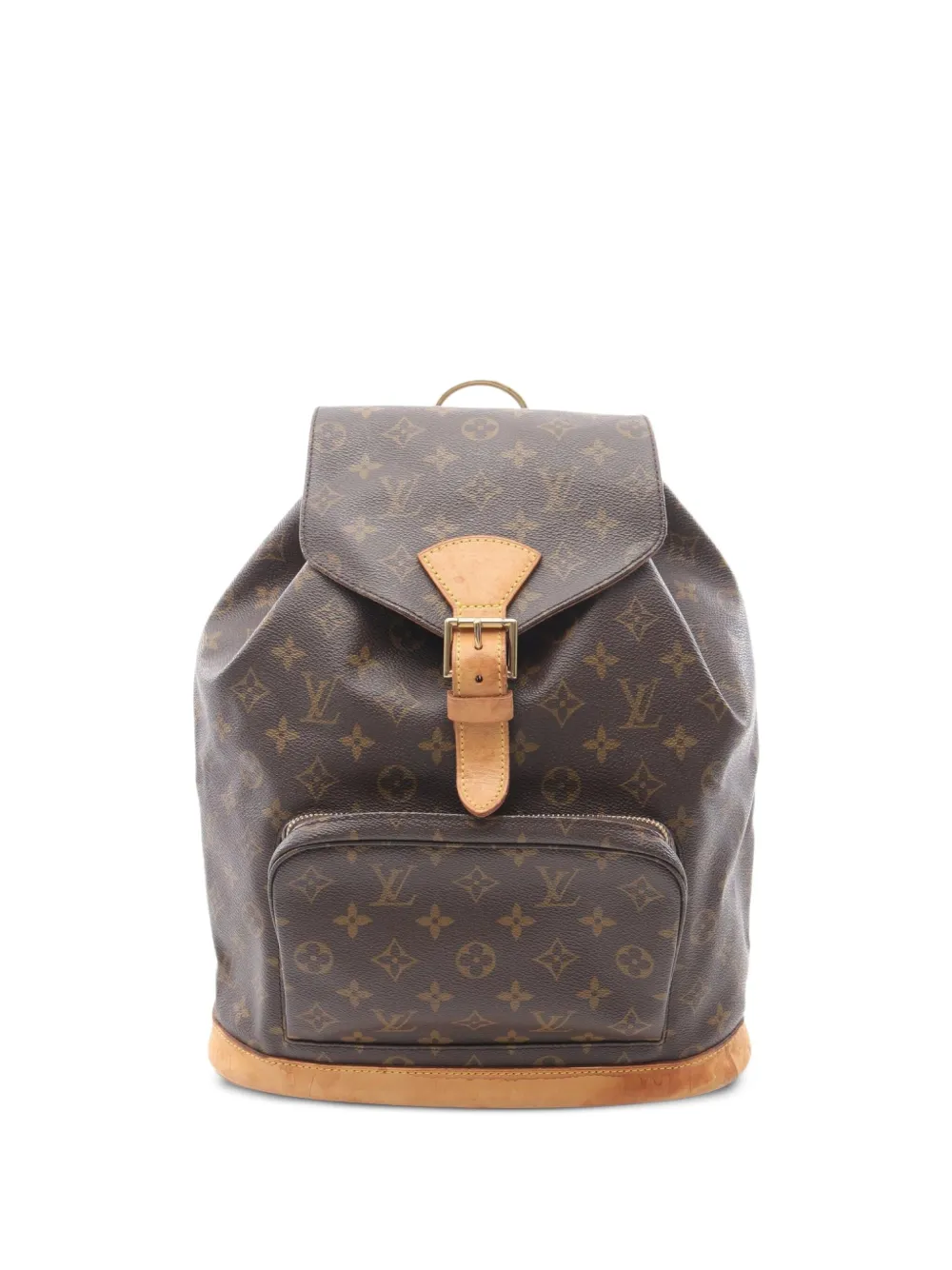 Louis Vuitton Pre-Owned 2000 モンスリ GM バックパック - ブラウン Louis Vuitton Pre-Owned 2000 モンスリ GM バックパック - ブラウン