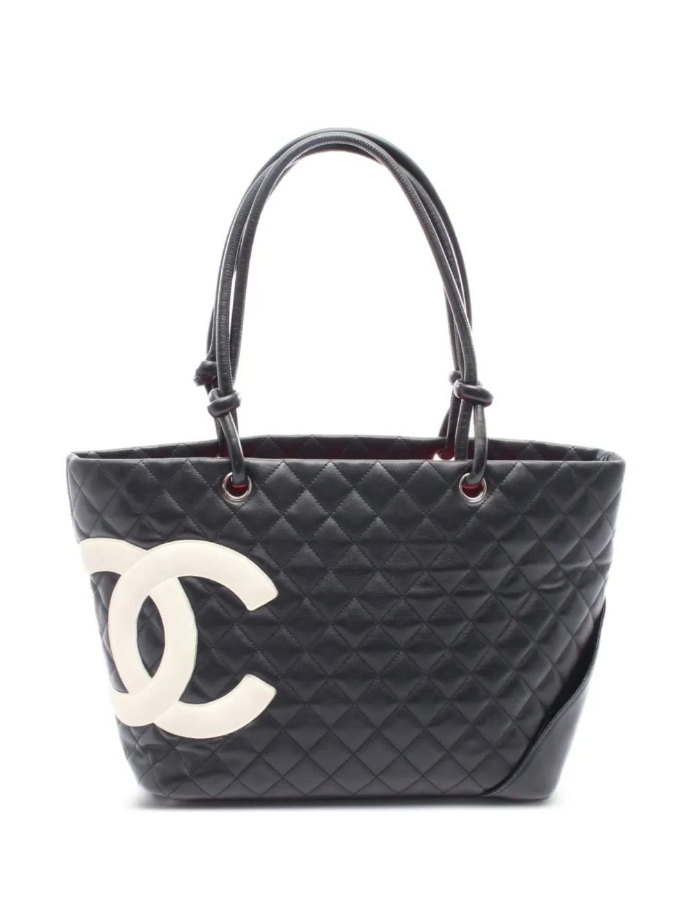 CHANEL Pre-Owned 2004-2005 カンボン ハンドバッグ - ブラック CHANEL Pre-Owned 2004-2005 カンボン ハンドバッグ - ブラック