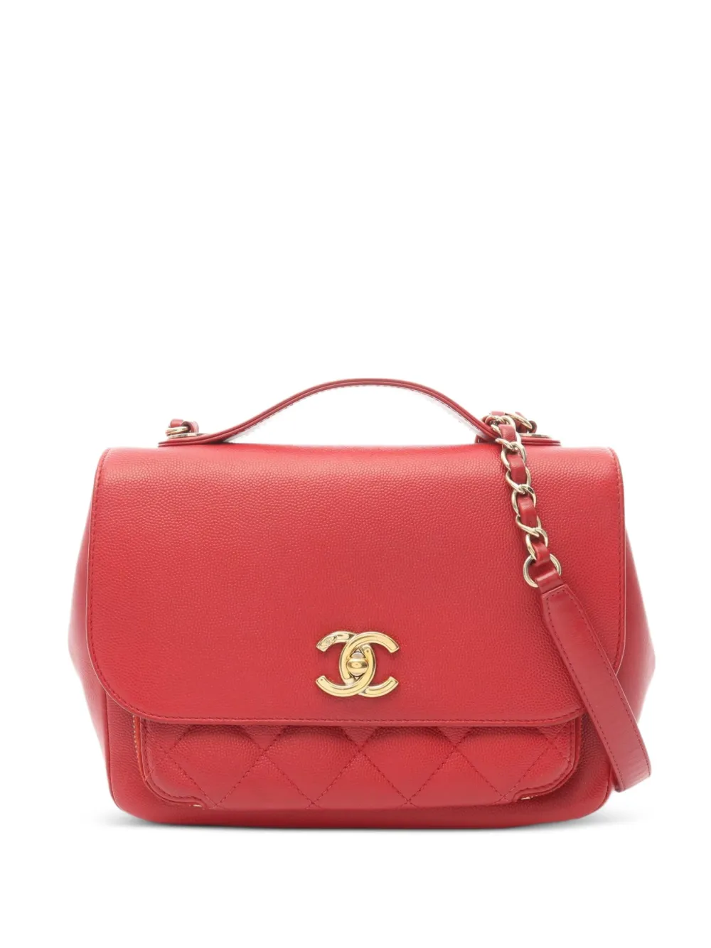 CHANEL Pre-Owned 2016-2017 マトラッセ ショルダーバッグ - レッド CHANEL Pre-Owned 2016-2017 マトラッセ ショルダーバッグ - レッド