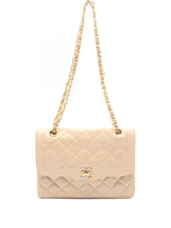 CHANEL Pre-Owned 1986-1987 Classic Double Flap Shoulder Bag