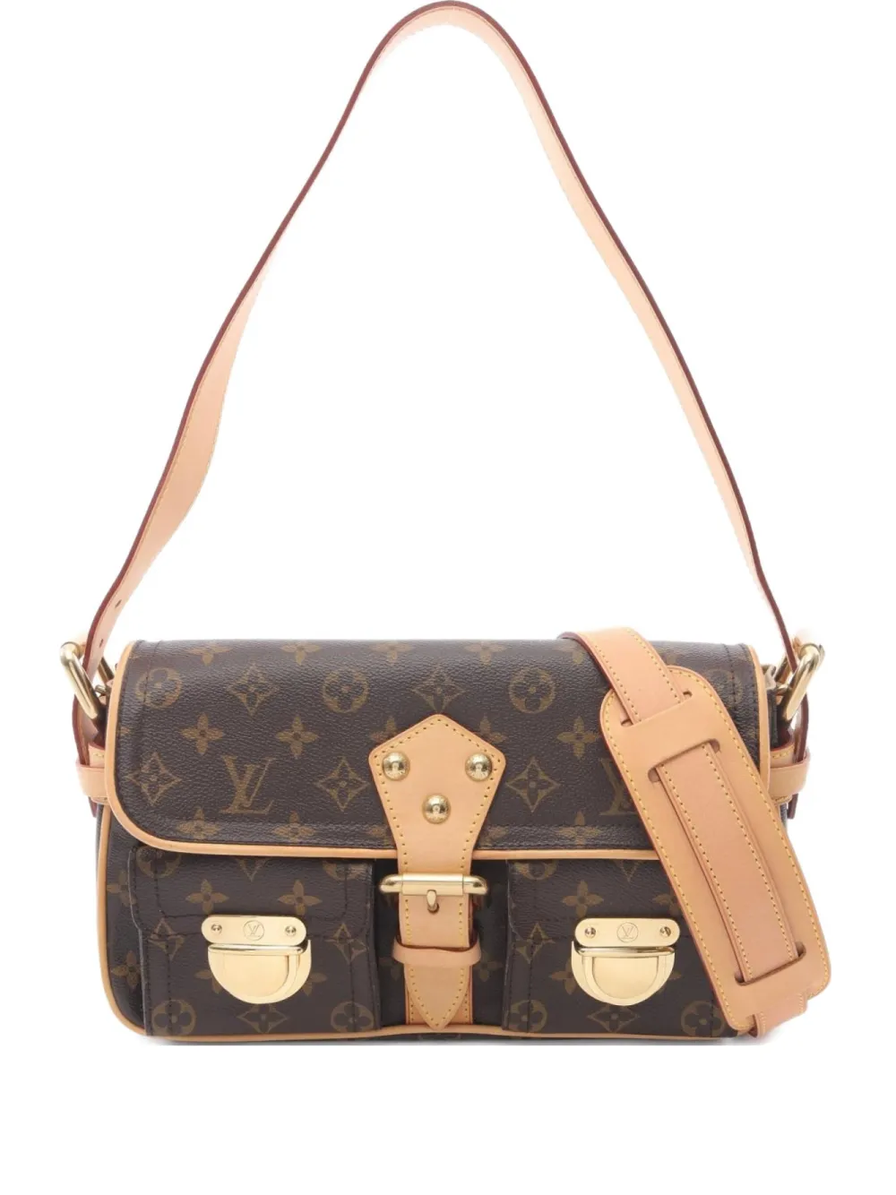 Louis Vuitton Pre-Owned 2007 ハドソン PM ショルダーバッグ - ブラウン Louis Vuitton Pre-Owned 2007 ハドソン PM ショルダーバッグ - ブラウン