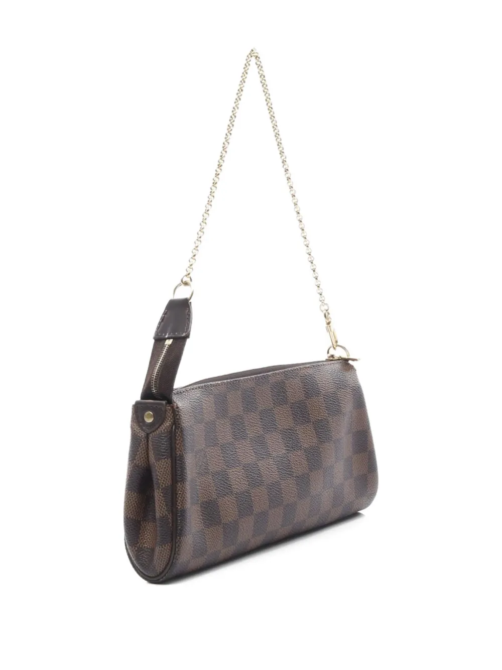 Louis Vuitton Pre-Owned 2010 Eva Damier Ebène-canvas shoulder bag | Pre-Owned | Image 2