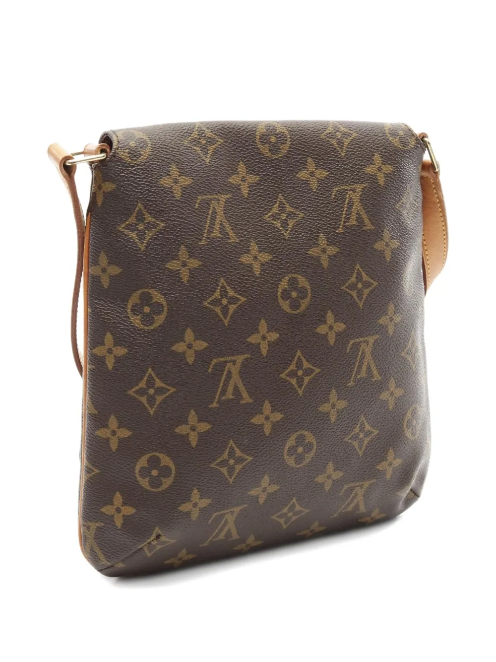 Pre-owned Louis Vuitton 2001 Musette Salsa Shoulder Bag In Brown