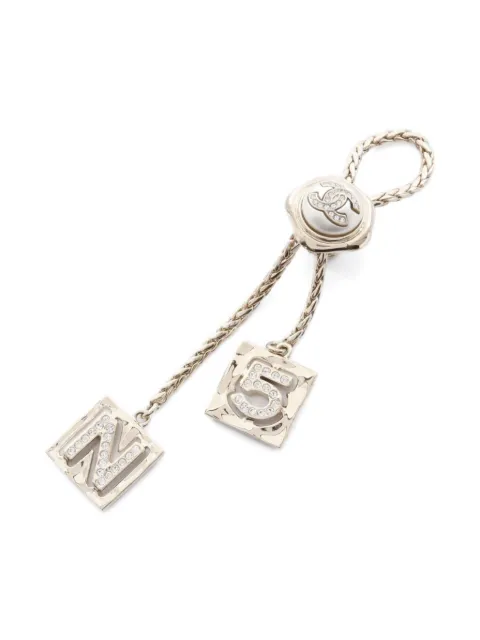 CHANEL Pre-Owned بروش بشعار CC متداخل 1986-1988