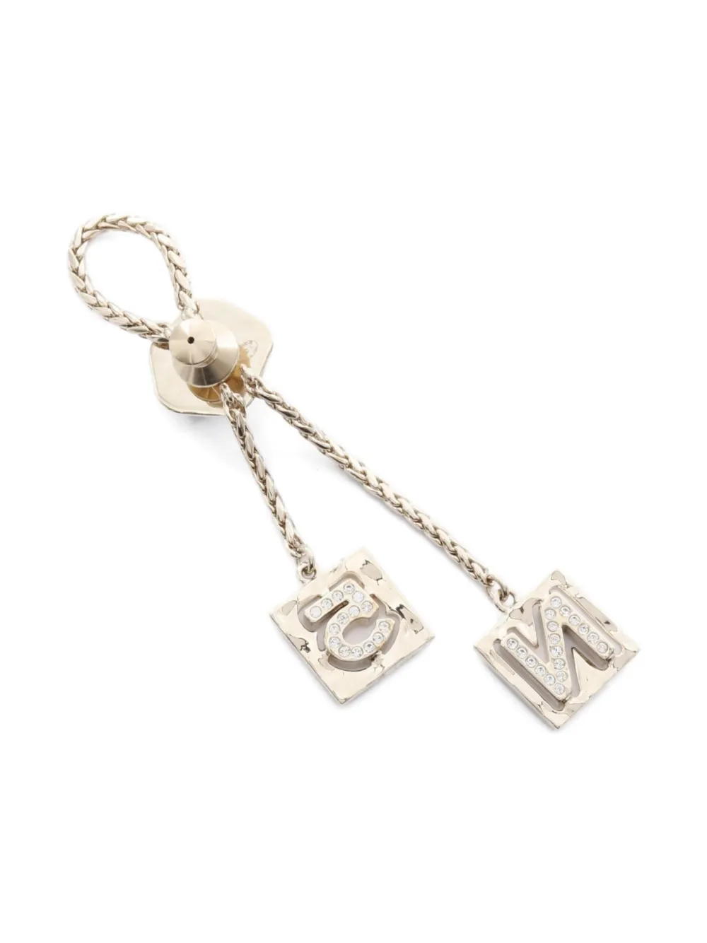 CHANEL Pre-Owned 1986-1988 Interlocking CC brooch | Image 2