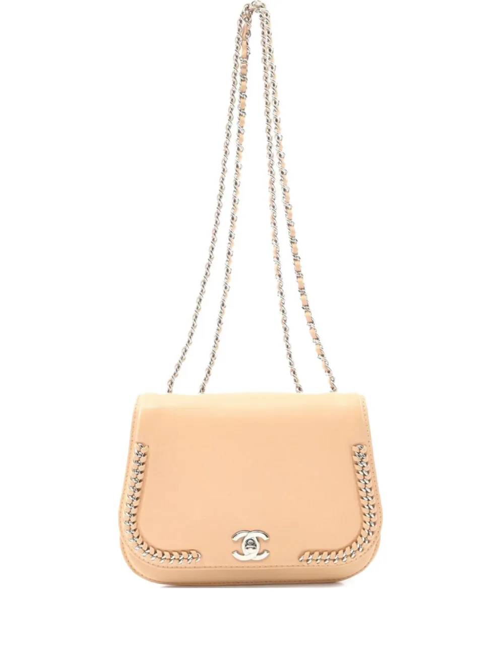 CHANEL Pre-Owned 2016~2017 Coco Mark shoulder bag - ニュートラル CHANEL Pre-Owned 2016~2017 Coco Mark shoulder bag - ニュートラル