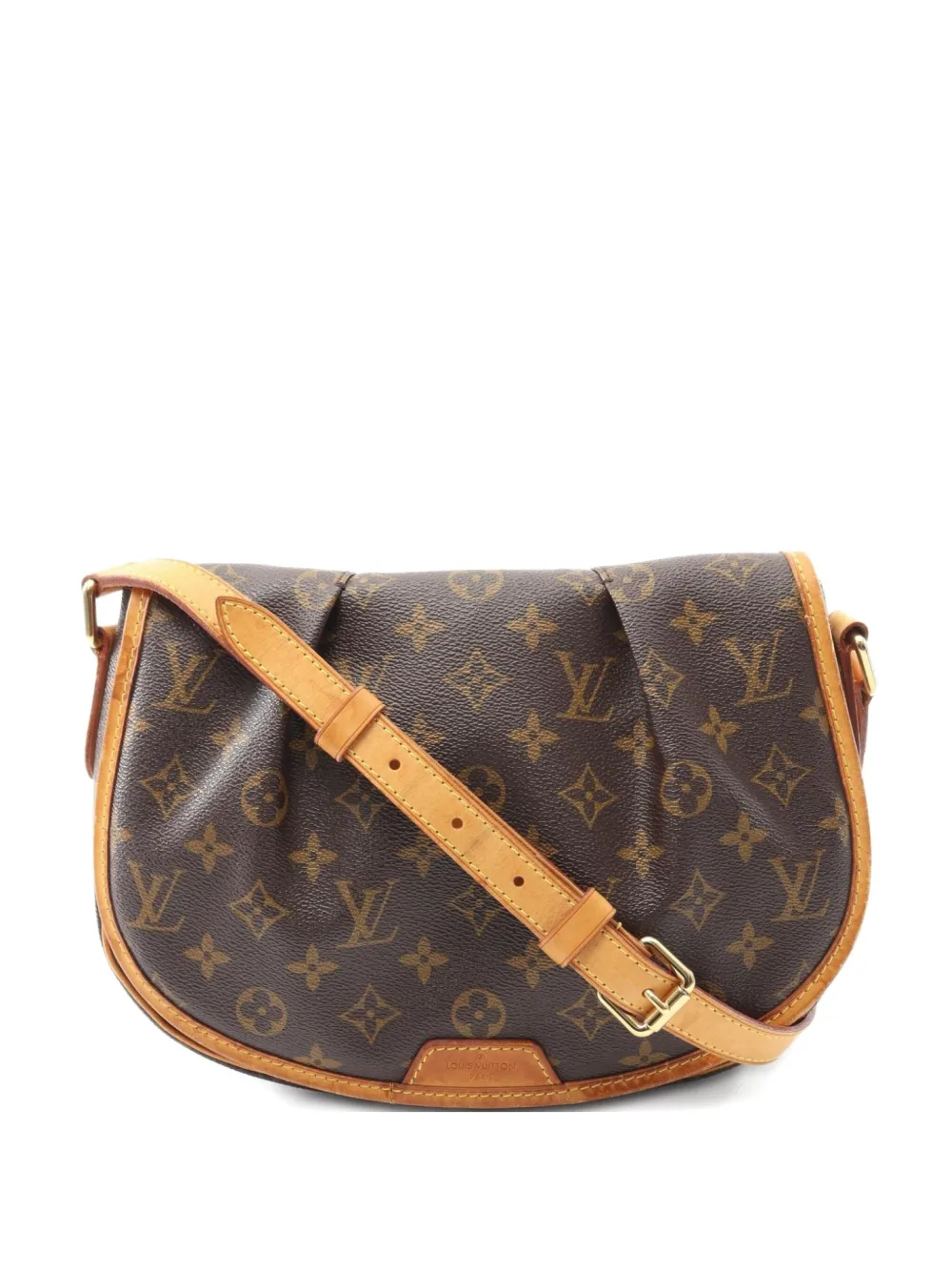 Louis Vuitton Pre-Owned 2011 メニルモンタン PM ショルダーバッグ - ブラウン Louis Vuitton Pre-Owned 2011 メニルモンタン PM ショルダーバッグ - ブラウン