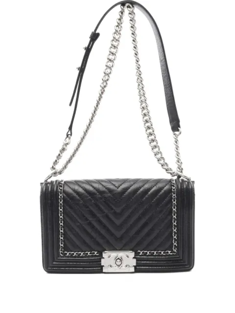 CHANEL Pre-Owned 2017-2018 Boy Chanel shoulder bag