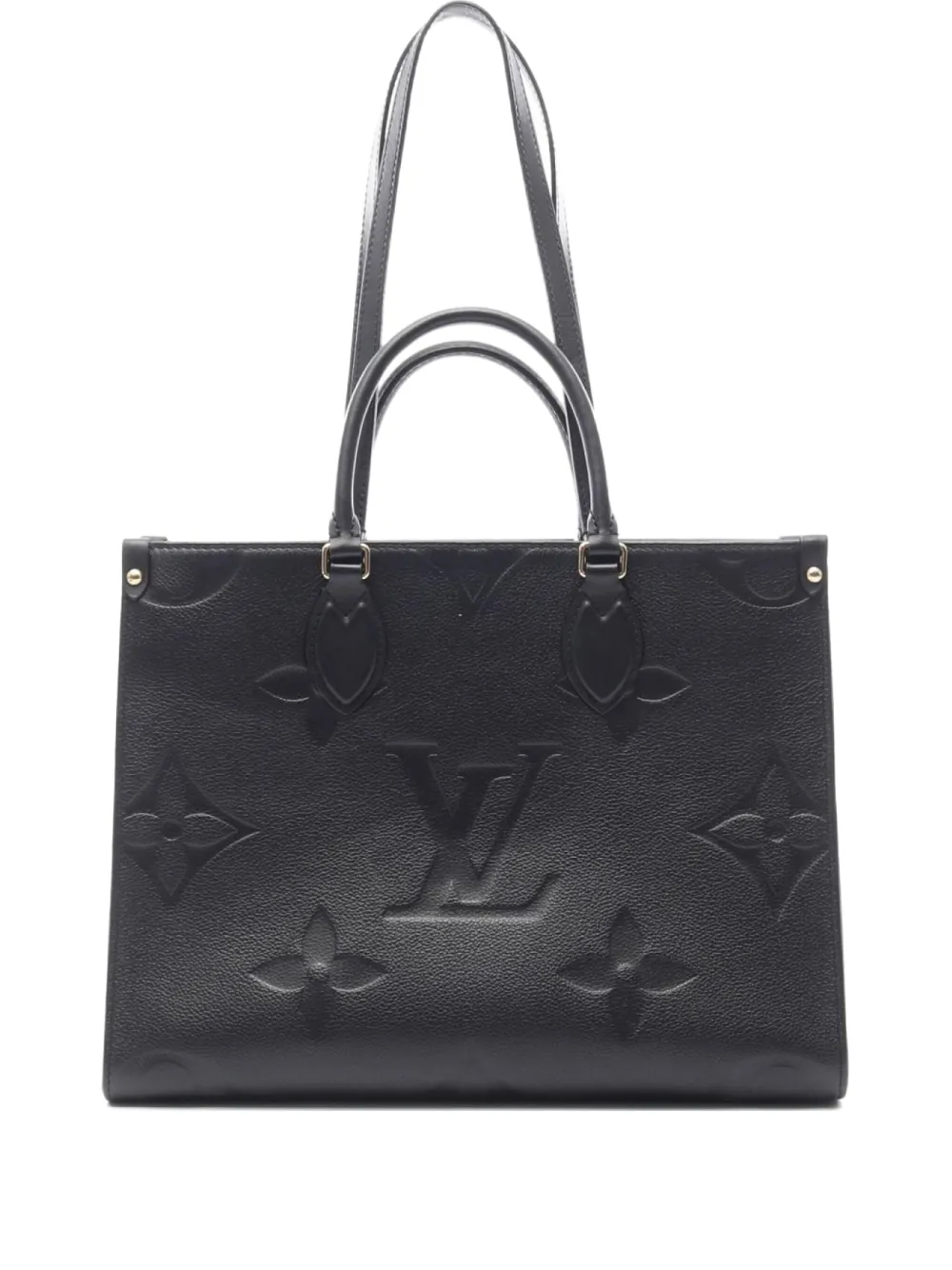 Louis Vuitton Pre-Owned 2021 オン ザ ゴー PM ハンドバッグ - ブラック Louis Vuitton Pre-Owned 2021 オン ザ ゴー PM ハンドバッグ - ブラック