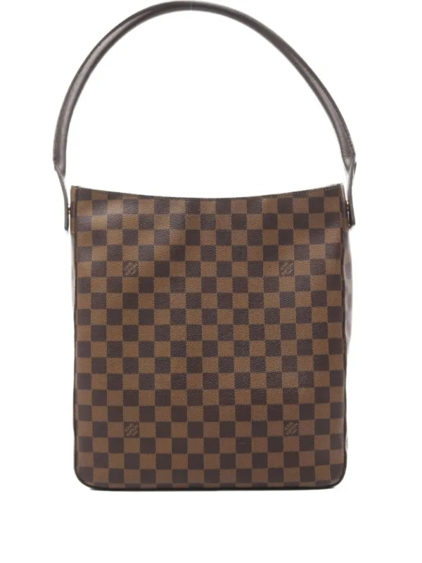 Louis Vuitton Pre-Owned 2003 Looping GM Shoulder Bag Brown