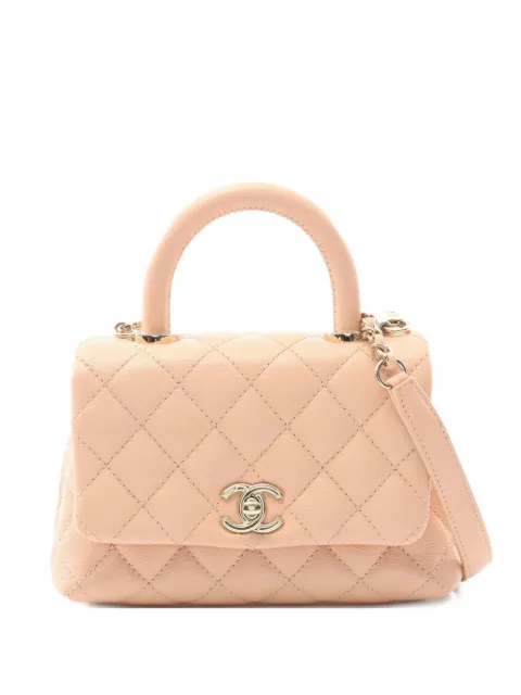 CHANEL Pre-Owned 2021 Coco Handle XXS tote bag