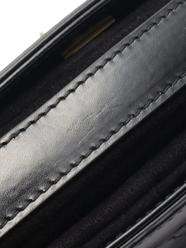 CHANEL キルティング レザーベルト 黒 CHANEL Pre-Owned 2021 キルティング ベルトバッグ | ブラック