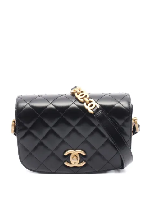 CHANEL Pre-Owned 2021 diamond-quilted belt bag