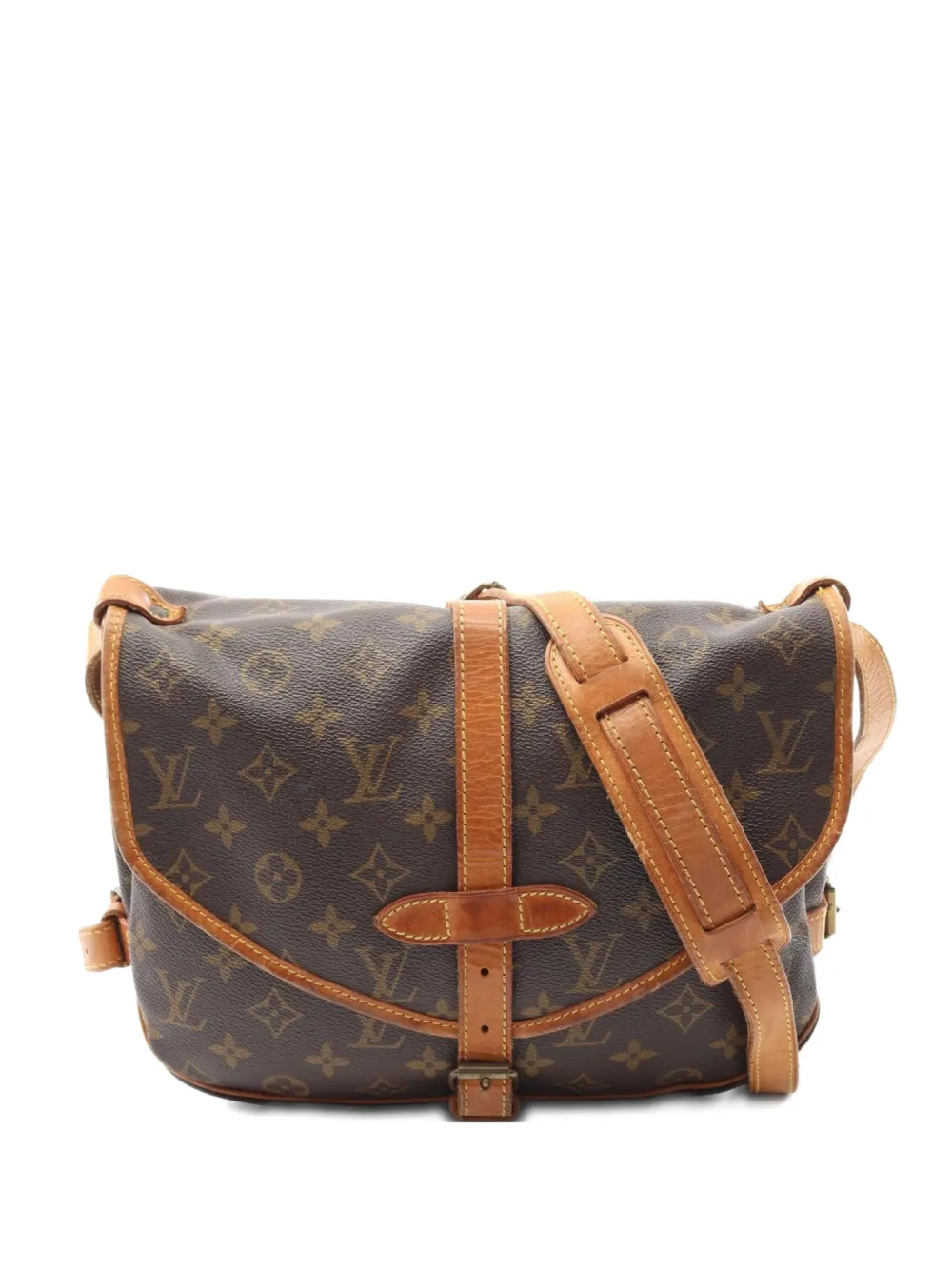 Louis Vuitton Pre-Owned 1990 Saumur 30 shoulder bag - Marrone