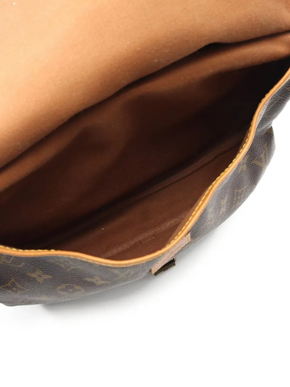 Pre-owned Louis Vuitton 1990 Saumur 30 Shoulder Bag In Brown