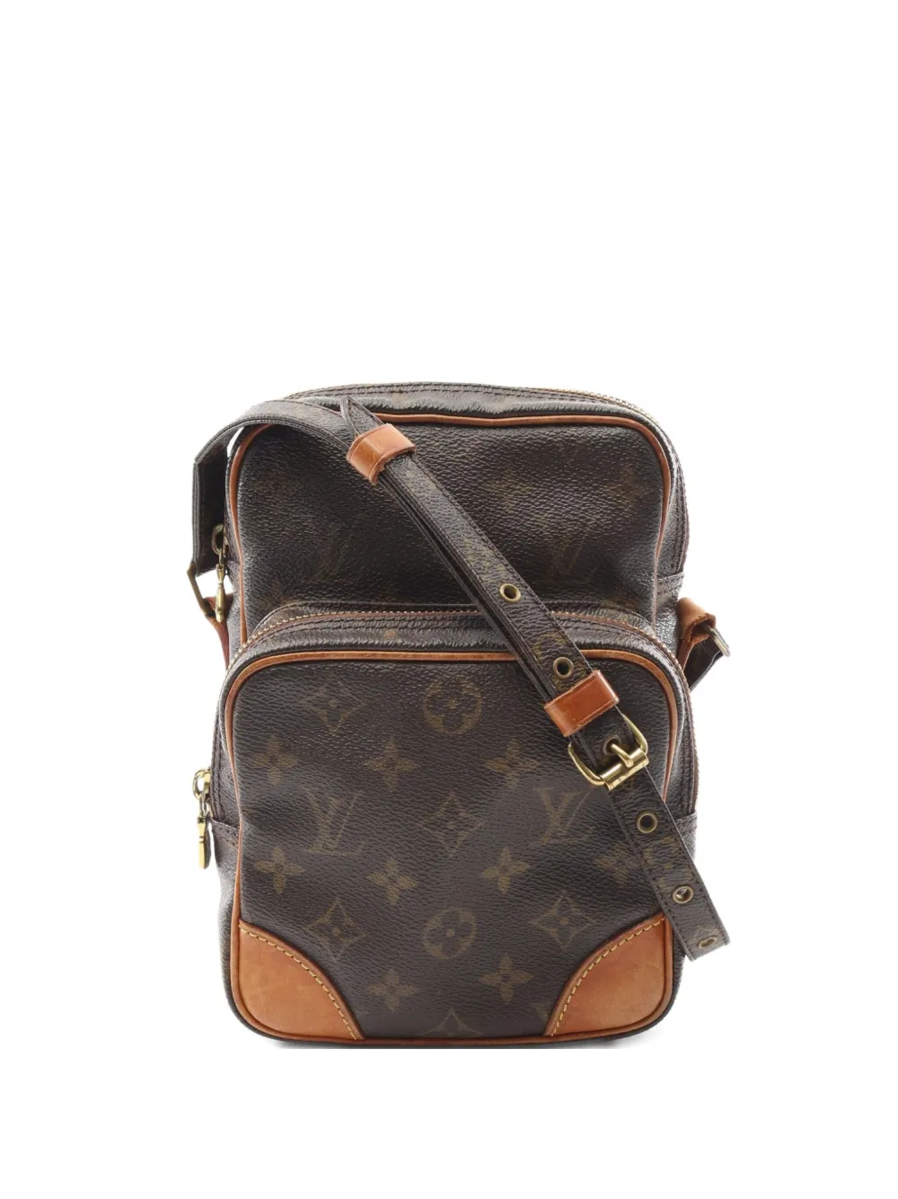 Louis Vuitton Pre-Owned 2001 アマゾン モノグラム ショルダーバッグ - ブラウン Louis Vuitton Pre-Owned 2001 アマゾン モノグラム ショルダーバッグ - ブラウン