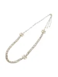 CHANEL Pre-Owned 1986-1988 Coco Mark Triple necklace - Gold