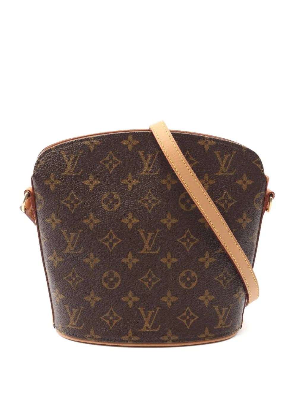 Louis Vuitton Pre-Owned 2003 ドルーオ モノグラム ショルダーバッグ - ブラウン Louis Vuitton Pre-Owned 2003 ドルーオ モノグラム ショルダーバッグ - ブラウン