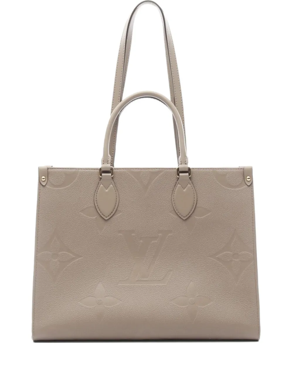 Louis Vuitton Pre-Owned 2021 オンザゴー MM モノグラム ショルダーバッグ - ニュートラル Louis Vuitton Pre-Owned 2021 オンザゴー MM モノグラム ショルダーバッグ - ニュートラル