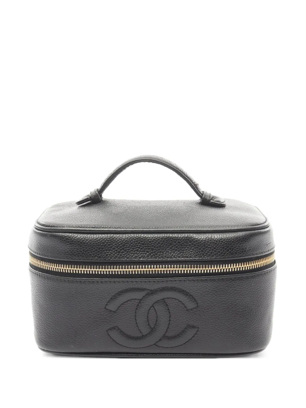 CHANEL Pre-Owned 1996-1997 ハンドバッグ - ブラック CHANEL Pre-Owned 1996-1997 ハンドバッグ - ブラック