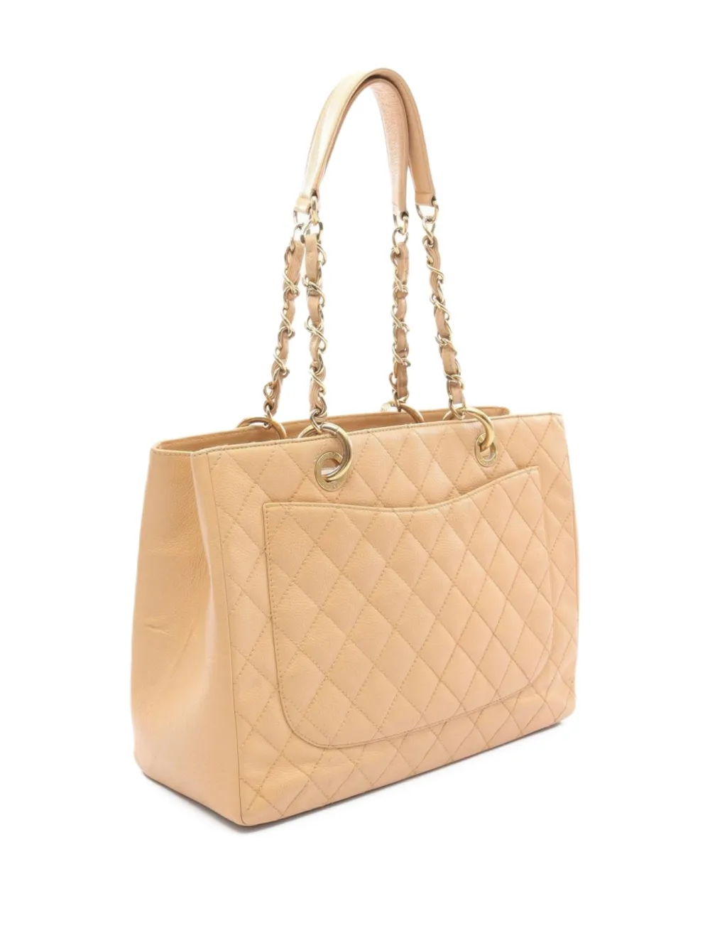 CHANEL Pre-Owned 2012-2013 Matelasse Grand Shopping GST chain tote bag | Pre-Owned | Image 2