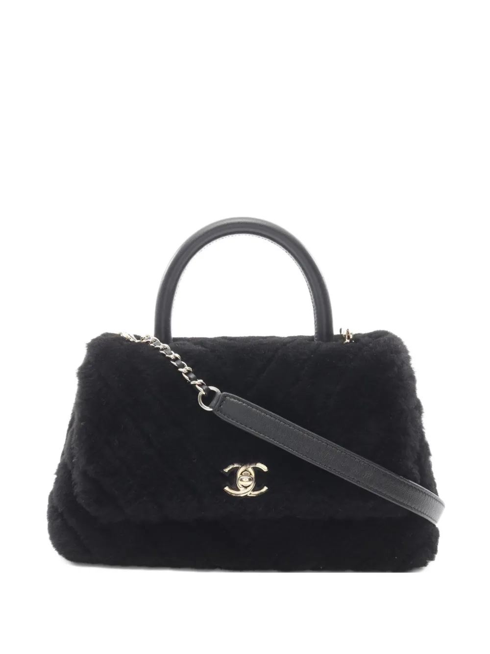 2019 Coco Handle Flap lambskin handbag