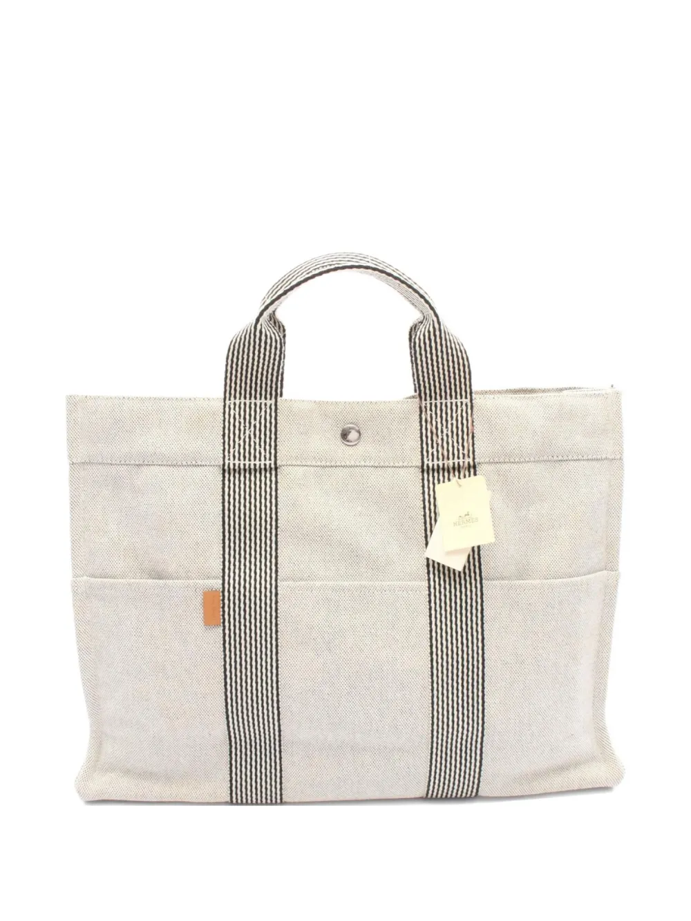 Pre-owned Hermes 2010s New Fool Toe Mm Tote Bag