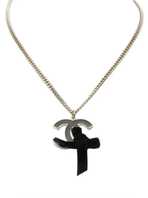 CHANEL Pre-Owned collar Coco Mark 1986-1988